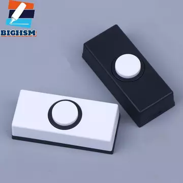 [BIGHSM] Chuông cửa dây Nút nhấn Công tắc chuông cửa gắn tường Nút chuông cửa có đèn cho hầu hết chuông cửa Chuông chuông