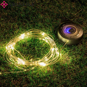 Đèn lều NBANLIKE, Dây đèn LED dây đèn LED ngoài trời thước dây đèn, Hệ thống lưu trữ đèn LED dây quay tay Công suất tán dải đèn chiếu sáng tán
