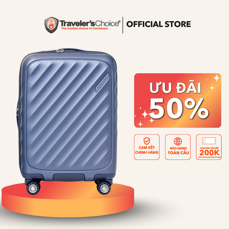Vali kéo Elm - Vali Traveler's Choice bảo hành chính hãng quốc tế