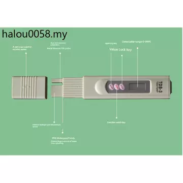 Tập Nước TDS Bút Thử Nước Hộ Gia Đình Trực Tiếp Uống Nước Máy Lọc Khoáng Bút Tds Bút TDS Bút Thử Nước