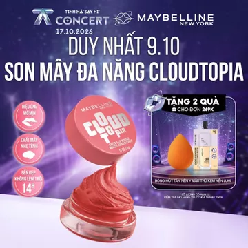 Son Mây Đa Năng Dạng Hũ Mịn Lì Bền Màu Cloudtopia Maybelline New York 5g