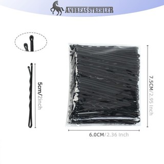 Onetimingfine 50 Chiếc 5cm Kẹp Tóc Nữ Xoăn Sóng Cầm Kiểu Tóc Kẹp Tóc Nữ Bobby Chân Tạo Kiểu Phụ Kiện Tóc VN