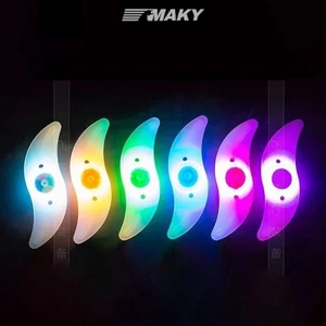 Newwellknownepic Xe Đạp Bánh Xe Nói Ánh Sáng Chống Thấm Nước Cân Bằng LED Lốp Lốp Đèn Flash Cảnh Báo Nhiều Màu Sắc Đèn Phụ Kiện Xe Đạp VN