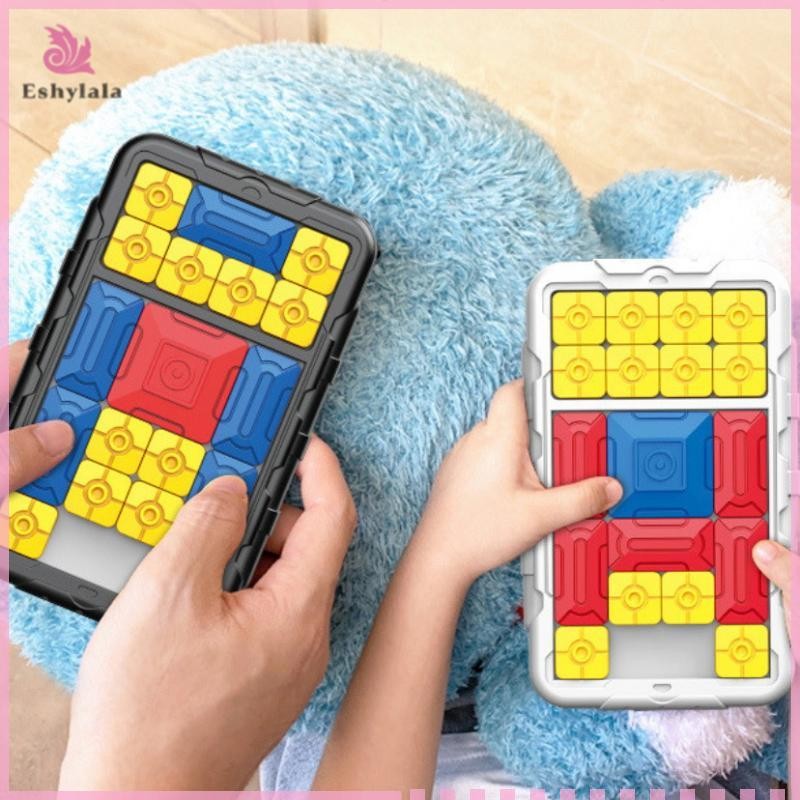 1 Bộ Thử thách Huarong Road Brain Teaser Câu đố trượt Tư duy logic Tương tác Khối trượt Bảng não Trò chơi Quà tặng trẻ em [MỚI]