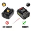 Bộ sạc ghế CORALTIDE, Phụ kiện máy mài điện cầm tay Bộ sạc pin Lithium-ion, Bộ sạc cờ lê máy khoan điện Bộ sạc sạc nhanh 21V cho Makita