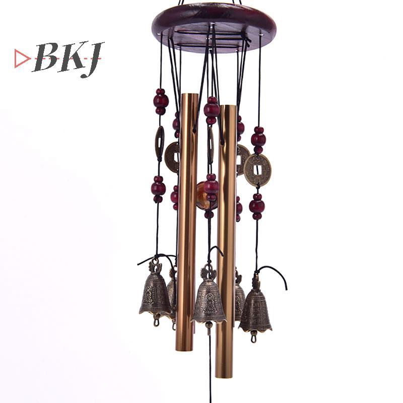 [KJ] Chuông gió sống ngoài trời Sân vườn Ống chuông Đồng Trang trí thủ công Quà tặng [Mới]