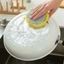 Miếng rửa chén bát, cọ xoong nồi hình tròn, 2 mặt 2 công dụng - tiện dụng, siêu bền