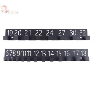 Giá đỡ cờ lê treo tường KOPA Giá đỡ vít treo tường bằng kim loại hạng nặng có khe cắm đánh số VN