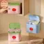 TATER Cotton Qtip Hộp Đựng Có Nắp, Hộp Đựng Phòng Tắm Sắp Xếp Lưu Trữ Nhà Cửa, Vanity Organizer VN