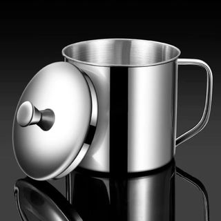 Cốc Nước METUBE, Cốc Inox 304 350-1250ml, Có Nắp Tay Cầm Thiết Kế Cốc Cà Phê Sữa Cắm Trại