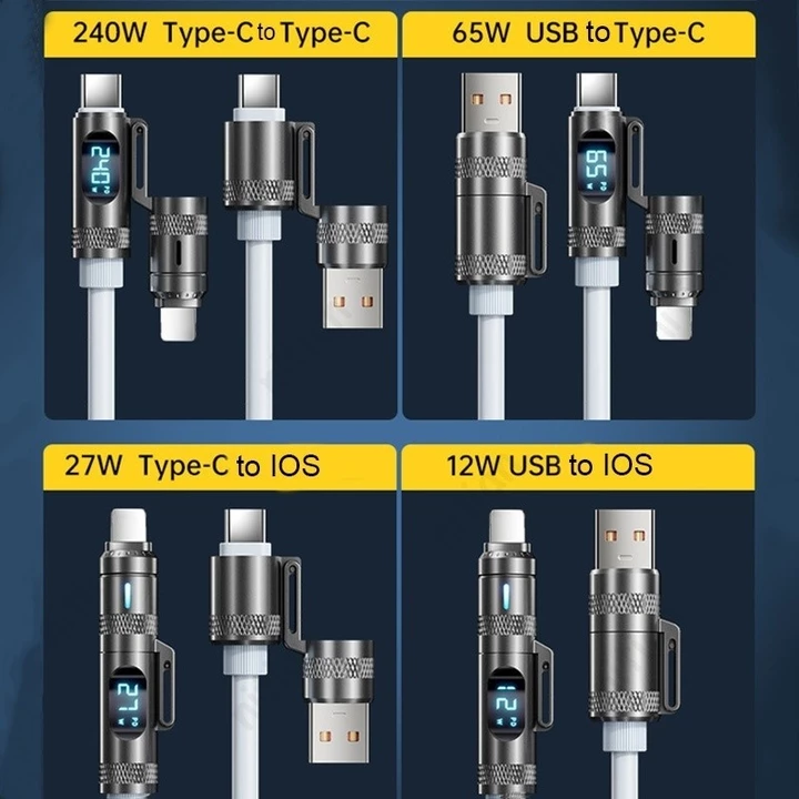 Charging Cable – 240W, USB-C – 6