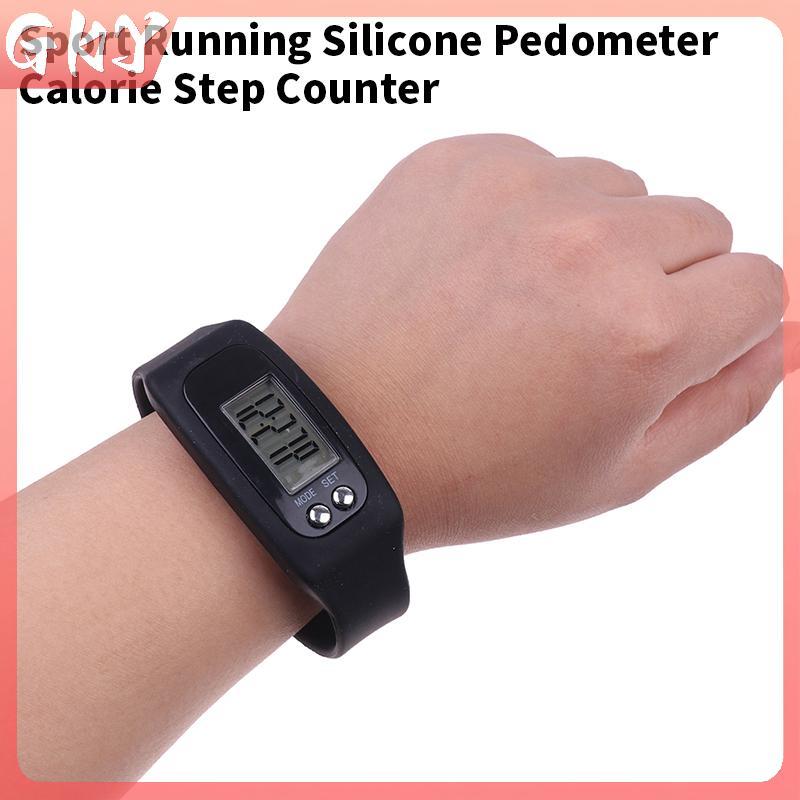 GKY Đồng Hồ Thể Thao Pedometer với Màn Hình LCD Đo Bước Chân, Khoảng Cách và Lượng Calo Tiêu Thụ