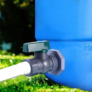 PCF * 3 Vòi Xô Mưa 4inch Đồ Dùng Làm Vườn Nhựa PVC Hộp Đựng Nước
