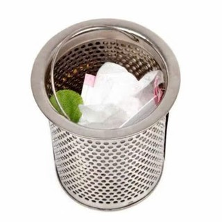 [Hình trụ] Dụng cụ lọc rác bồn rửa chén hình trụ, chất liệu inox - tiện dụng, siêu bền