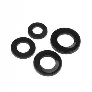 vòng đệm nhựa phẳng Long đền nhựa Đen các cỡ M2 / M2.5 / M3 / M4 / M5 / M6 【 JYD-ZZ-Z】