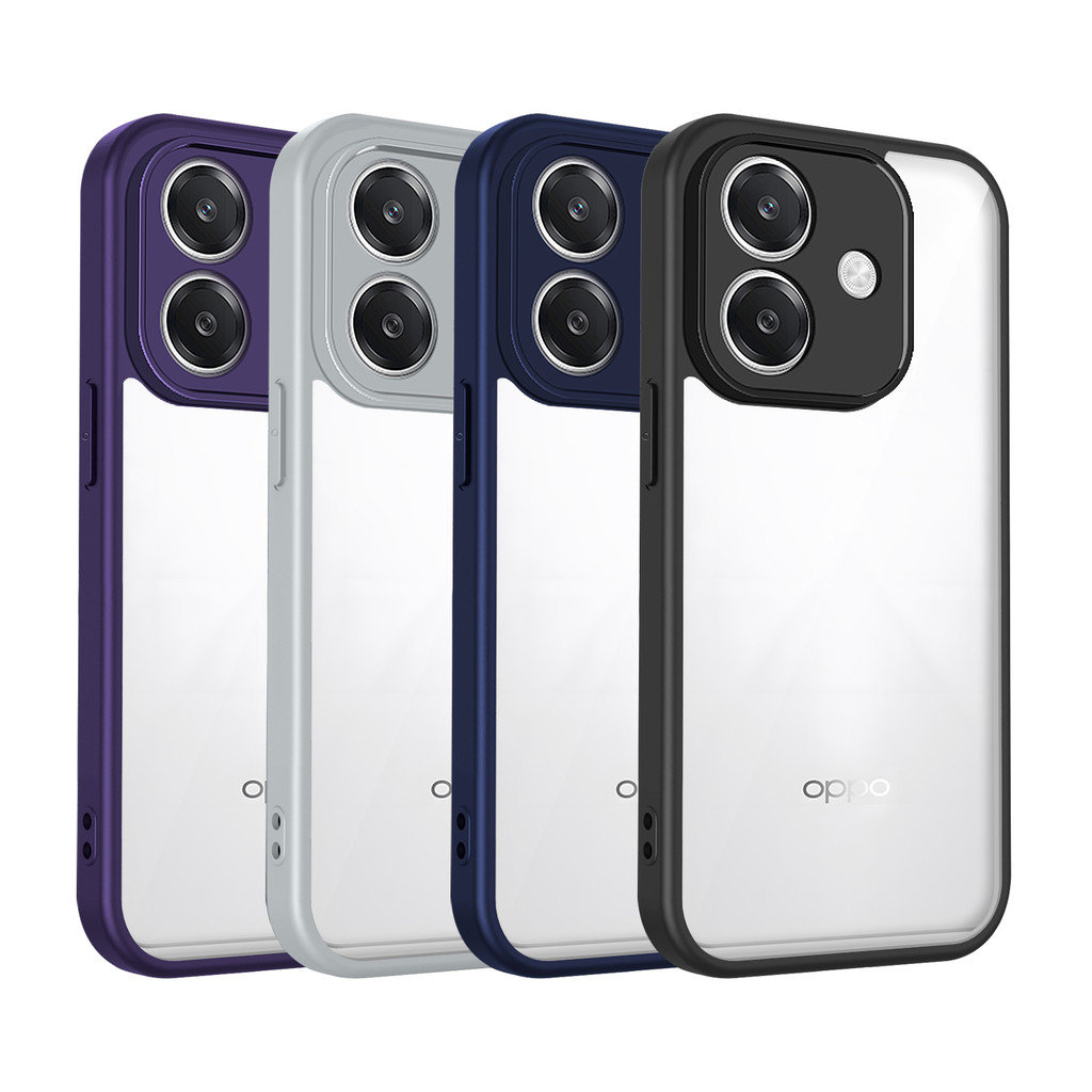 Ốp lưng OPPO A5i Vỏ trong suốt mờ thời trang cho Ốp điện thoại OPPO A5i