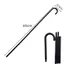 QEARY Trẻ Em Trang Phục Gậy, Nhập Vai Nhựa Halloween Scepter, Ảo Thuật Gia Đen Vintage Sân Khấu Hiệu Suất Cosplay Đi Bộ Thanh Hóa Trang