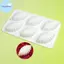 Pufangbliss 6 Khoang Thiết Kế Vỏ Pudding Silicone Mousse Khuôn 3D Kẹo Chocolate Khuôn DIY Xà Phòng Mô Hình Bánh Trang Trí Dụng Cụ Máy Nướng VN