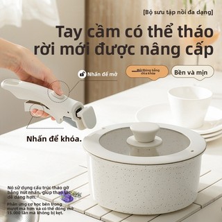 Đa Năng Có Thể Tháo Rời Tay Cầm Co Giãn Có Thể Điều Chỉnh Có Thể Tháo Rời Tay Cầm Chịu Nhiệt Độ Cao Chống Trơn Trượt Bộ Nồi Tay Cầm Đa Năng Hàng Có Sẵn