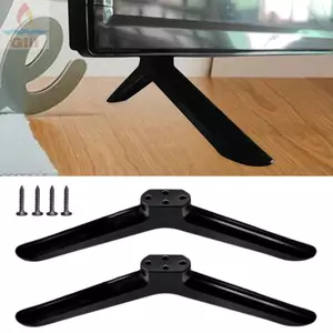 Giá đỡ TV GILL, có ốc vít Đế TV màu đen Chân đế, Giá đỡ chân đế đa năng Phòng khách
