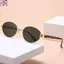 Kính râm khung hình bầu dục RTJIFSS, Bóng lái xe cổ điển thể thao ngoài trời, Kính râm Unisex UV400 hợp thời trang phong cách cổ điển dành cho nữ và nam giới