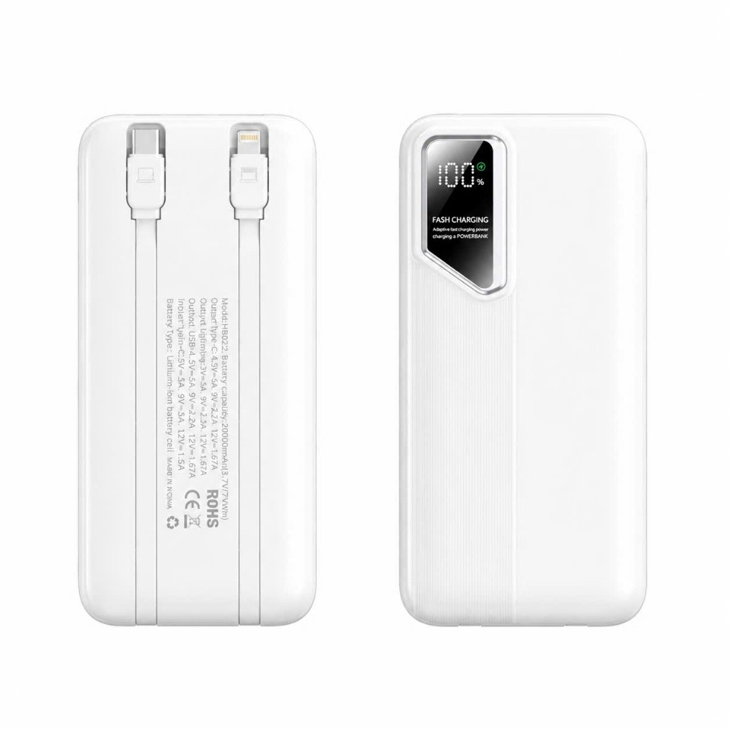 Sạc Dự Phòng 50000mAh Sạc Nhanh 22.5W Có Đèn Led Màn Hình Led | BigBuy360 - bigbuy360.vn