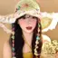 Siyuyan Mùa Hè Nhiều Màu Sắc Bướm Phối Ren Mũ Rơm Dành Cho Nữ Vành Rộng Chống Nắng Mũ Cho Bãi Biển Và Kỳ Nghỉ VN