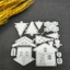 Nhà Cây Kim Loại Thép Carbon Cắt Khuôn DIY Vải Album Ảnh Thiệp Chúc Mừng Cắt Chết Giấy Thủ Công Sổ Lưu Niệm Dập Nổi Khắc Bản Mẫu