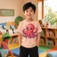 Áo thun bé trai hình bạch tuộc mềm mại Size 90-150 phong cách Hàn Quốc Dễ phối đồ