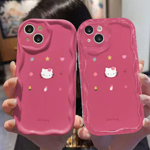 Ốp Lưng Cho OPPO Reno 15 14 13 12 11 10 Pro 8 6 15F 14F 13F 8Z 7Z 6Z A6X A3X A5i A17K A16K A16E A15S A12E Kem gợn Sóng Cong Cạnh Họa Tiết Sáng Tạo Thiết Kế NYKB254