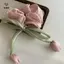 Nhẫn Tóc Ruy Băng Tulip Ngọt Ngào Thời Trang Cho Nữ Bé Gái Dễ Thương Thanh Lịch Nơ Kẹp Tóc Tinh Tế Phụ Kiện Tóc Quà Tặng [Mina]