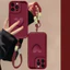 Dây Buộc Trái Tim Tình Yêu Cho MOTOROLA Moto G85 G84 G64 G54 5G G34 G24 G14 G04 G04S G53 G22 G30 G20 G10 Power E13 Dây Đeo Tay Trọn Gói Bao Da Bảo Vệ