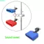 QEARY Trống Clapper, Dụng cụ hỗ trợ giảng dạy Chuông cổ vũ Bộ chuông trống, Nhựa màu xanh đỏ bền bỉ Giáo dục sớm Drum Jam Block Dụng cụ gõ
