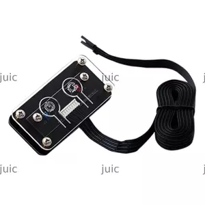 Công tắc nguồn PC JUIC, Cáp mở rộng Nguồn điện bên ngoài trong suốt, Công tắc từ xa DIY chuyên nghiệp Nút nguồn Acrylic Máy tính để bàn