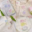 QEARY 30 Chiếc Nút Thỏ, Nơ Hoa Acrylic Nút Thỏ Dễ Thương, Nút Cardigan Trang Trí Trong Suốt DIY Quần Áo May Nút Tiếp Liệu May