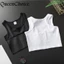 Áo thun nữ khô nhanh Áo chui đầu ngực ngắn Băng dính ngực Tomboy Binder