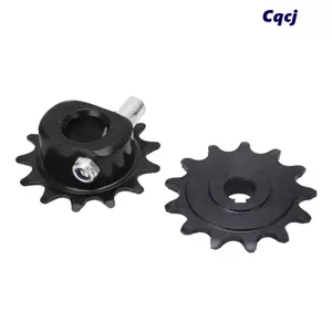 Bánh xích bánh xe CQCJ, 410 13T với bánh xích Crankset, thép bền với bánh răng bánh xích Pin cho xe tay ga