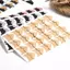 GCDHome DIY Vintage Góc Ảnh Album Góc Stiers Giấy Kraft Album Khung Trang Trí Thêu Sò Trang Trí HOT