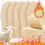 Đế len cừu GILL, Đế dày nhiệt mùa đông, Đế lót Cashmere mềm mại thoáng khí thoải mái Giày bốt tuyết đa năng