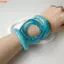 THEGIRL8B Nhựa Lắc Tay, Vòng Tay Acrylic Chuyển Màu Trong Suốt, Trang Sức Cổ Tay Đá Cẩm Thạch Hình Học Không Đều Chunky Cuff Gen Z Nữ