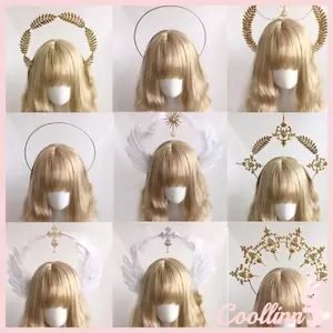 COO Sun Godmother 's Hairhoop Virgin Mary Goddess Headband Phụ kiện tóc