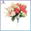 < beartwo > 1 Bó Hoa 5 Đầu Hoa Cúc Hoa Lụa Hoa Nhân Tạo Giữ Hoa Trang Trí Mới