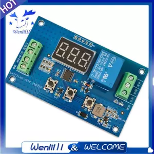 Màn hình ống kỹ thuật số Mô-đun bảo vệ quá dòng 220V AC 5A có cài đặt phím để bảo vệ thiết bị DC8-24V