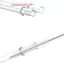 10 Chiếc Ống Hút Nhựa Lấp Lánh Trắng 9 Inch Ống Hút Uống Cứng Có Thể Tái Sử Dụng Dài Cho Cốc Cốc Cốc Chai