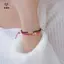 Handmade Phong Cách Trung Quốc Hạt Fu Phước Lành Luy Vòng Tay Cặp Đôi Dành Cho Nữ Vòng Tay Dây Đỏ Quà Tặng Trang Sức Có Thể Điều Chỉnh [Mina]