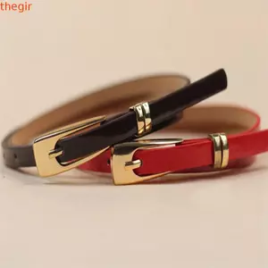 THEGIRL8B Eo Da PU Thắt Lưng Bé Gái Da Thời Trang Nhiều Màu Quần Áo Phụ Kiện Nẹp Nữ Trang Trí Skinny