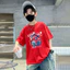 Áo thun Cotton nguyên chất 2026 Mùa hè ngắn tay Top t Vừa Lớn Trẻ em Mùa hè Bé trai Phong cách Mỏng Quần áo trẻ em Bé trai Quần áo mùa hè 6NXX