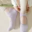 < WHPHous-t > Yoga Pilates Sos Chống Trơn Trượt Mũi Mở Liền Mạch Mềm Mại Thoáng Khí Vải Free Size Mắt Cá Chân Nữ Khiêu Vũ Thể Thao Sos Cho Tập Gym Thể Dục Đẹp