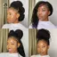 Afro Kinky Số Lượng Lớn Xoăn Xoắn Tóc 10 Inch Afro Xoăn Số Lượng Lớn Tóc Con Người Bện Tóc Dành Cho Nữ Mới