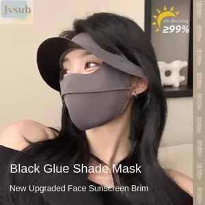 JVSUB Chống Nắng, Khăn Lau Mặt Toàn Mặt UPF50 + Thoáng Khí, Khăn Lau Nắng Toàn Mặt Chống Bụi Ice Silk Mùa Hè